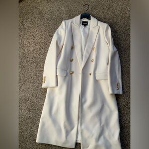 Express wool dress coat